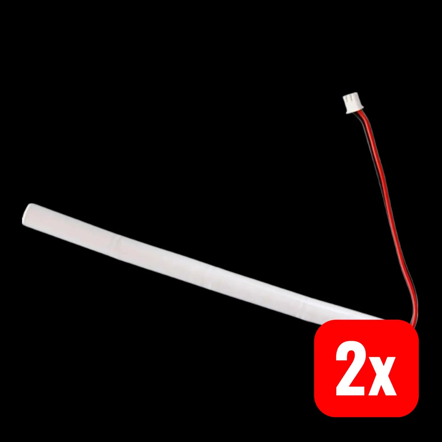 B-Ware Beltrona Notleuchten Akku Stecker Fluchtweg Akku 4.8 V 600 M Ah 2 Stück