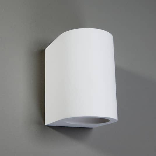 B-Ware Lindby Bemalbare Halogenleuchte Zaio Wandleuchte Flurleuchte Deko Gipslampe G9