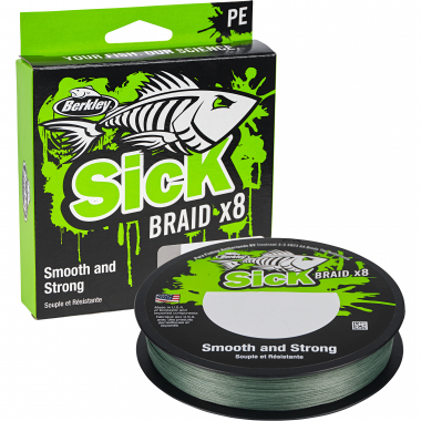 Berkley Sick Braid x8 (150 m, Moss Green)