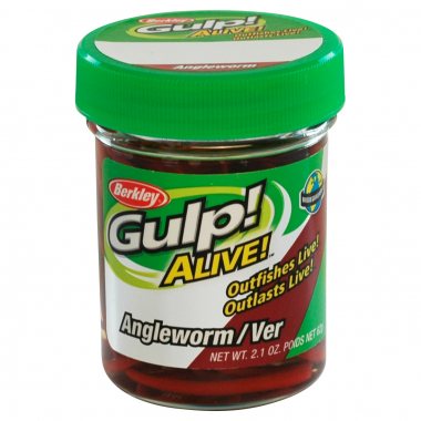 Berkley Soft Baits Gulp Alive Angle Worm (Laubwurm)