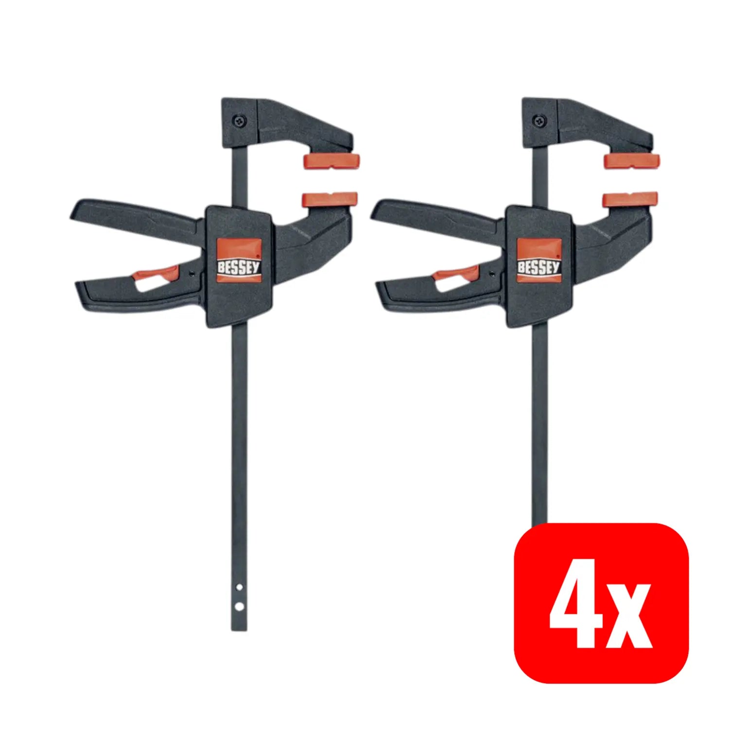 B-Ware Bessey Einhandzwinge Ezs 110/40 Ezs11 4 40 Mm Spann Weite 110 Mm 2er Pack 4 Sets