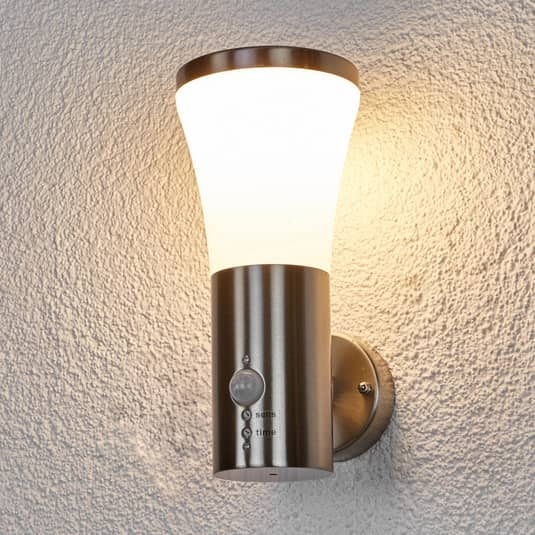B-Ware Lindby Bewegungsmelder Wandlampe Sumea Wandleuchte Wandlampe Außenlampe Leuchte