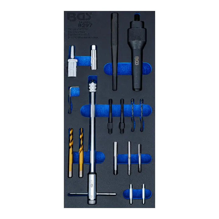 B-Ware Bgs Glühkerzensatz Werkzeugset Glühkerzen Ausbau Reparatur M8 M10 17tlg