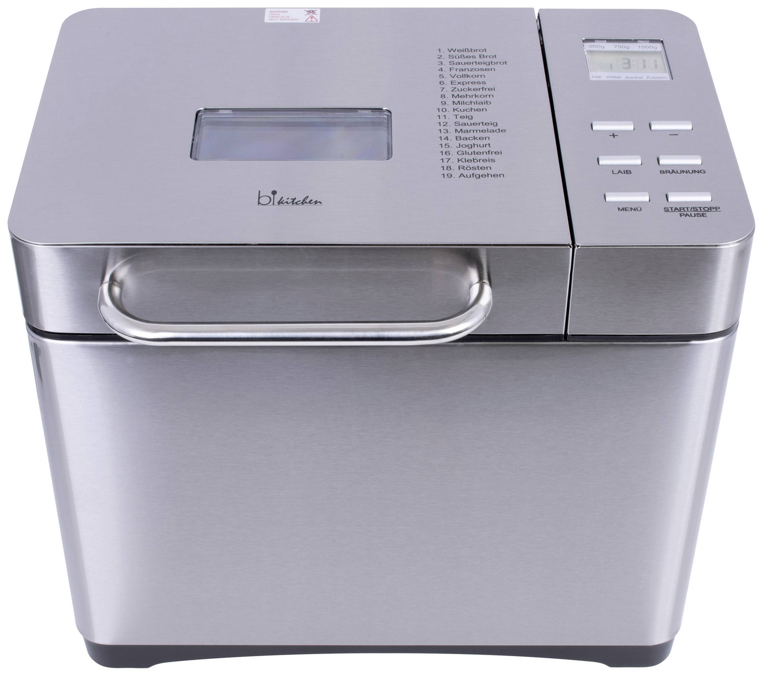 B-Ware Bi Kitchen Bake 501 Brotbackautomat Mit Messbecher Display Automat Küchengerät450