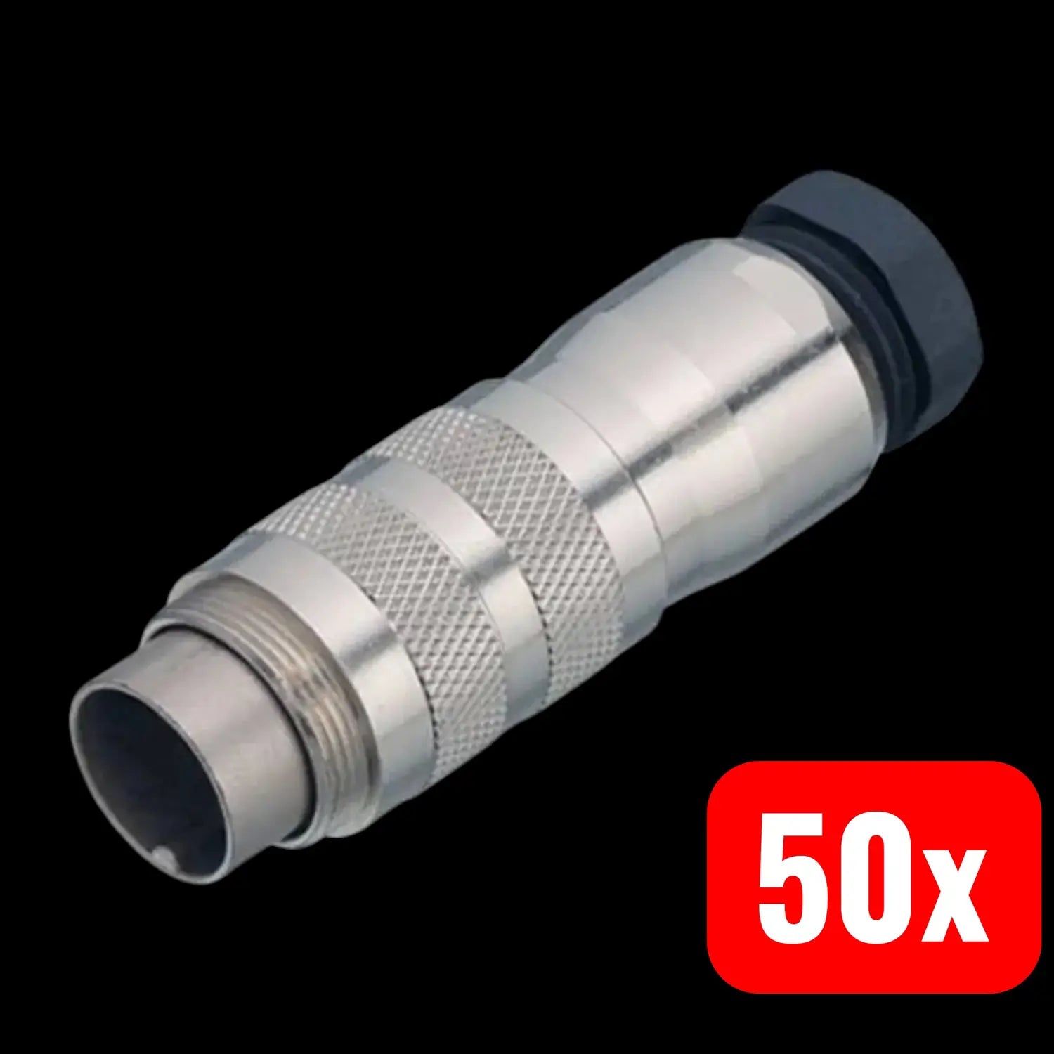 B-Ware Binder Kabelstecker Stecker Miniatur Rundsteckverbinder Serie 423 Ip67 50 Stück