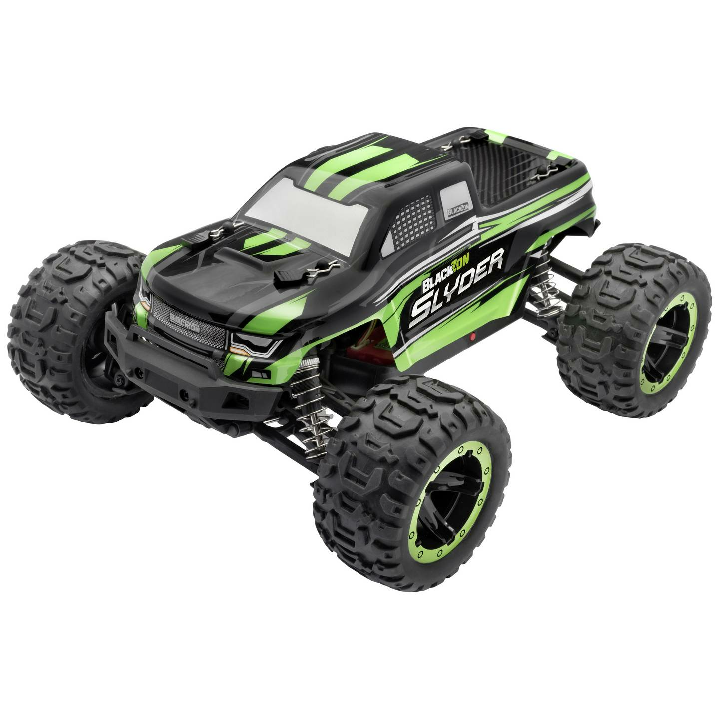 B-Ware Blackzon Slyder Mt 1/16 Grün Brushed 1:16 Rc Modellauto Elektro Monstertruck 4 Wd