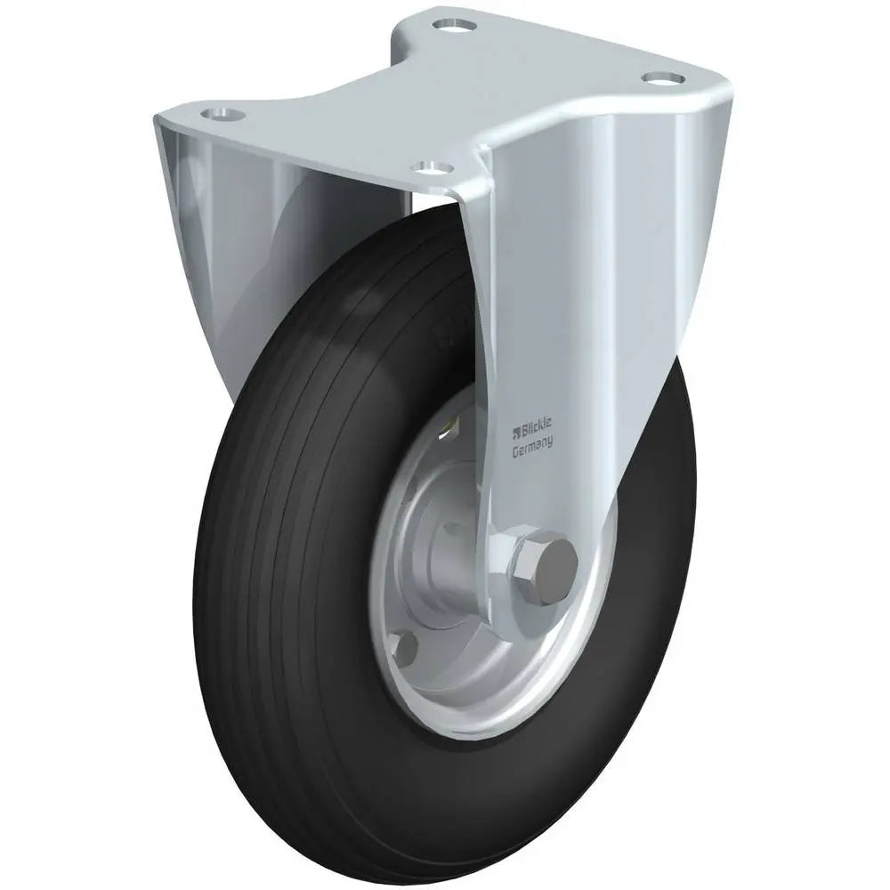 B-Ware Blickle Bockrolle Rolle Transportrolle Rad Durchmesser 200mm Tragfähigkeit 75kg
