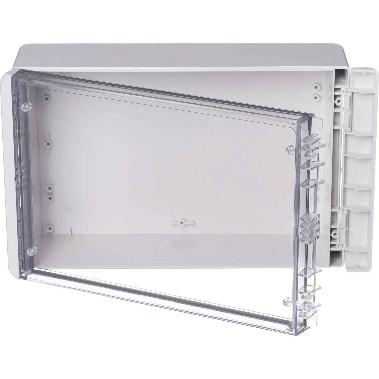 B-Ware Bopla Bocube Gehäuse Box Outdoor Polycarbonat V0 Lichtgrau Ral7035 170x271x90