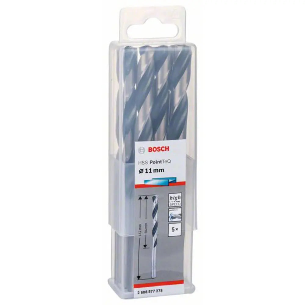 B-Ware Bosch Bohrer Spiralbohrer Hss Point Te Q Metall Metallbohrer 11 Mm Zubehör 3 Sets