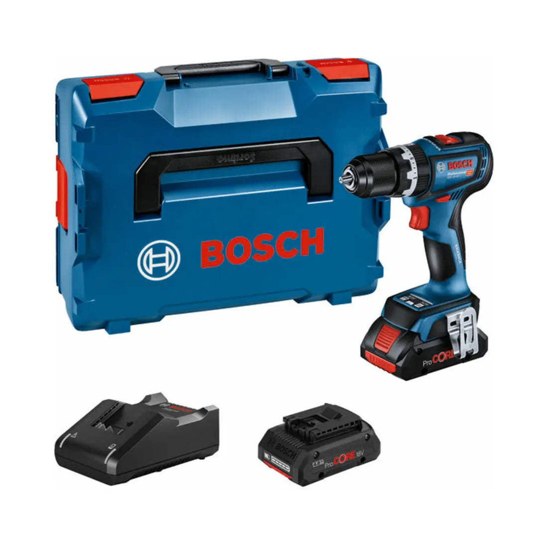 B-Ware Bosch Akku Schlagbohrschrauber Bohrmaschine Gsb 18 V 90 C Professional L Boxx Set