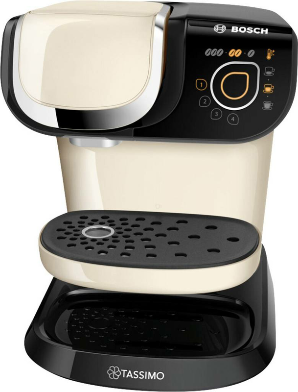 B-Ware Bosch Haushalt Tassimo My Way 2 Kapselmaschine Kaffeemaschine Beige Schwarz