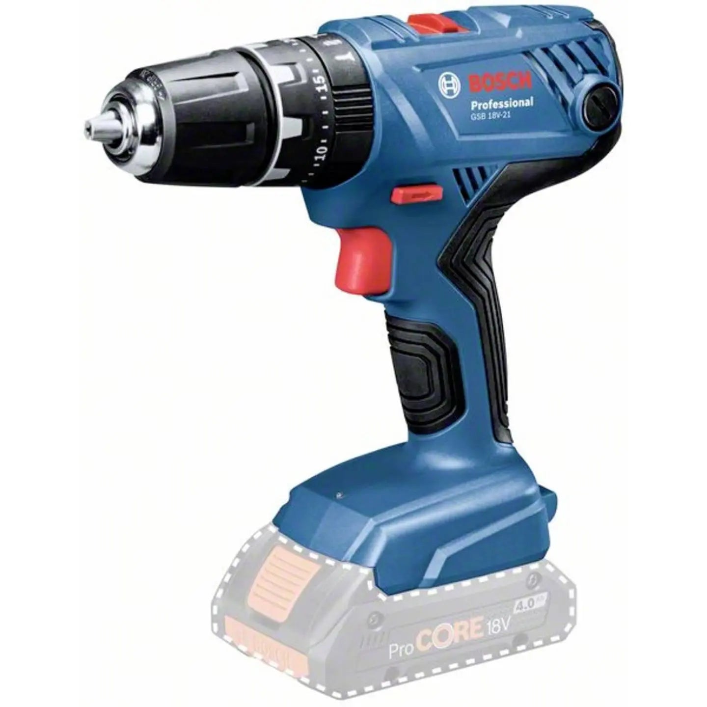 B-Ware Bosch Professional Akku Schlagbohrmaschine Bohrschrauber Gsb 18 V 21 Ohne Akku