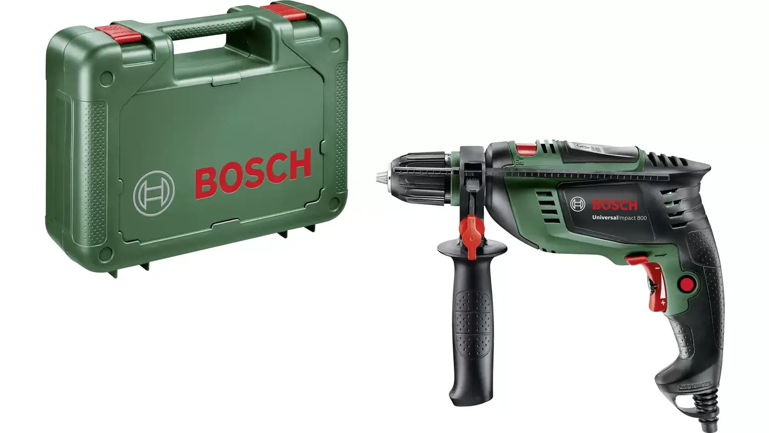 B-Ware Bosch Home And Garden Universal Impact 800 Schlagbohrmaschine 800 W Koffer
