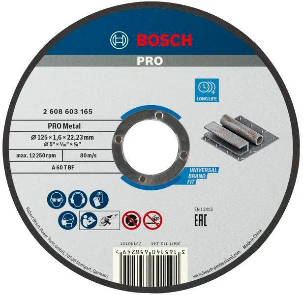 B-Ware Bosch Trennscheibe Scheibe Metall Standard Metallarbeiten Gusseisen 2 Sets