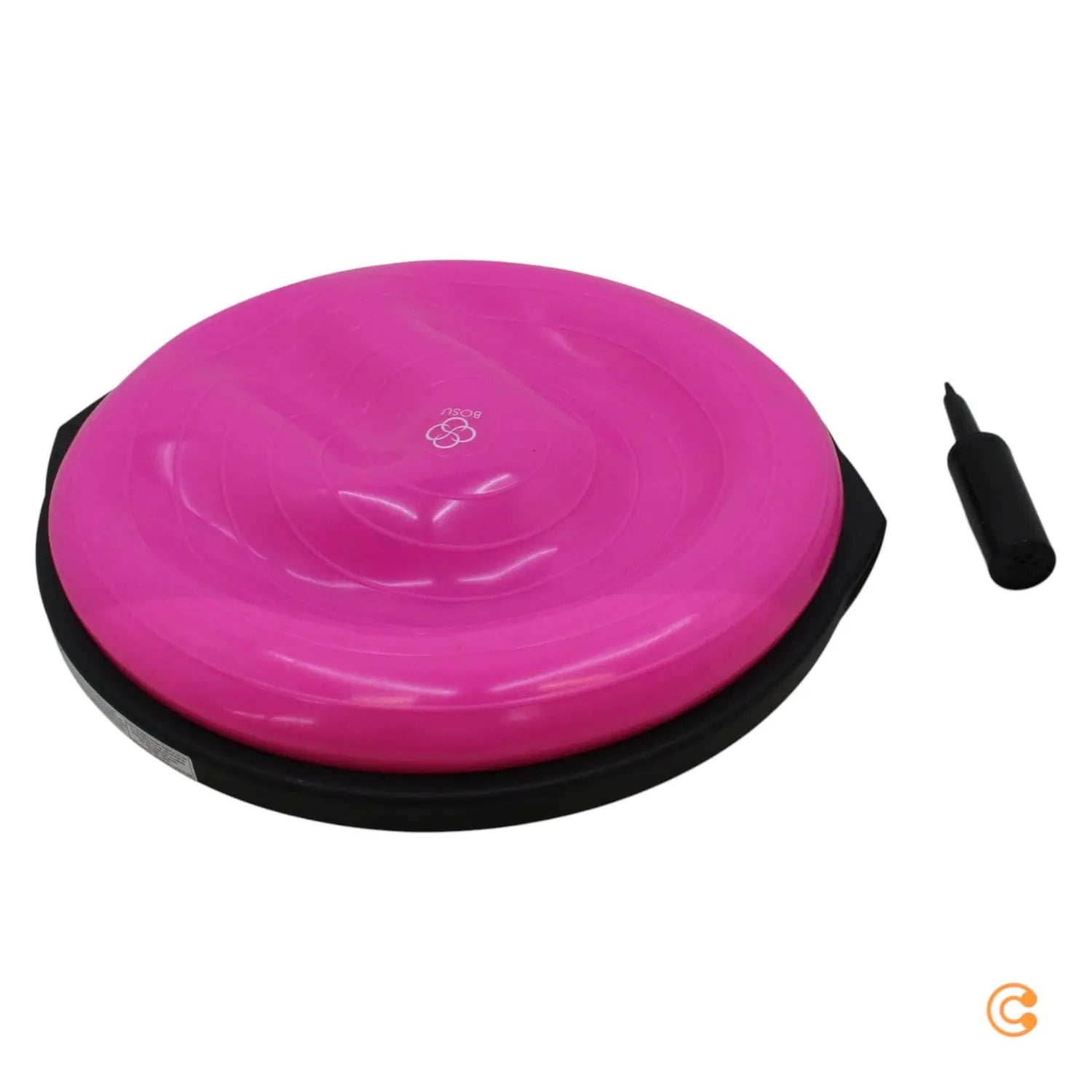 B-Ware Bosu Balance Trainer Gymnastikball Home Trainingsgerät Pink Wohnzimmer Fitness