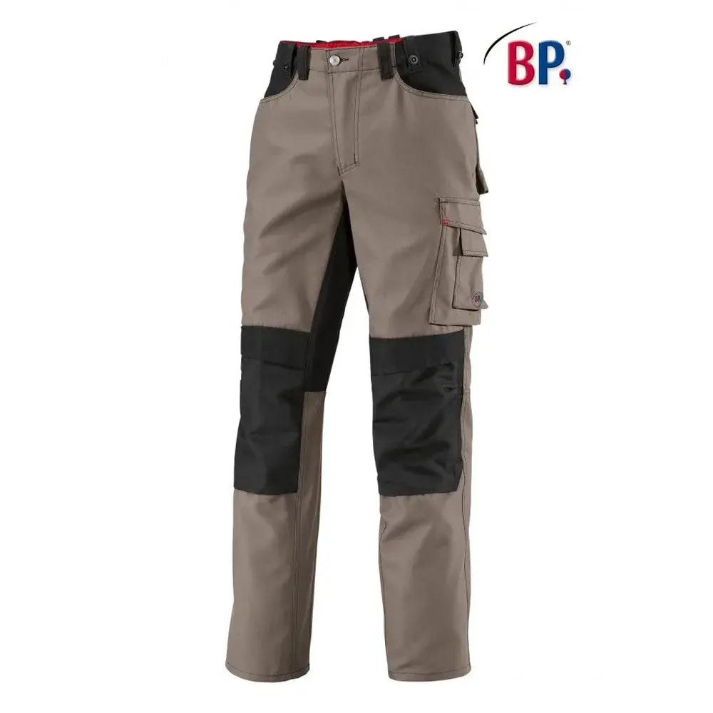 B-Ware Bp Bundhose Hose Arbeitshose Kniepolstertasche Herren Walnuss Schwarz Größe 52 S