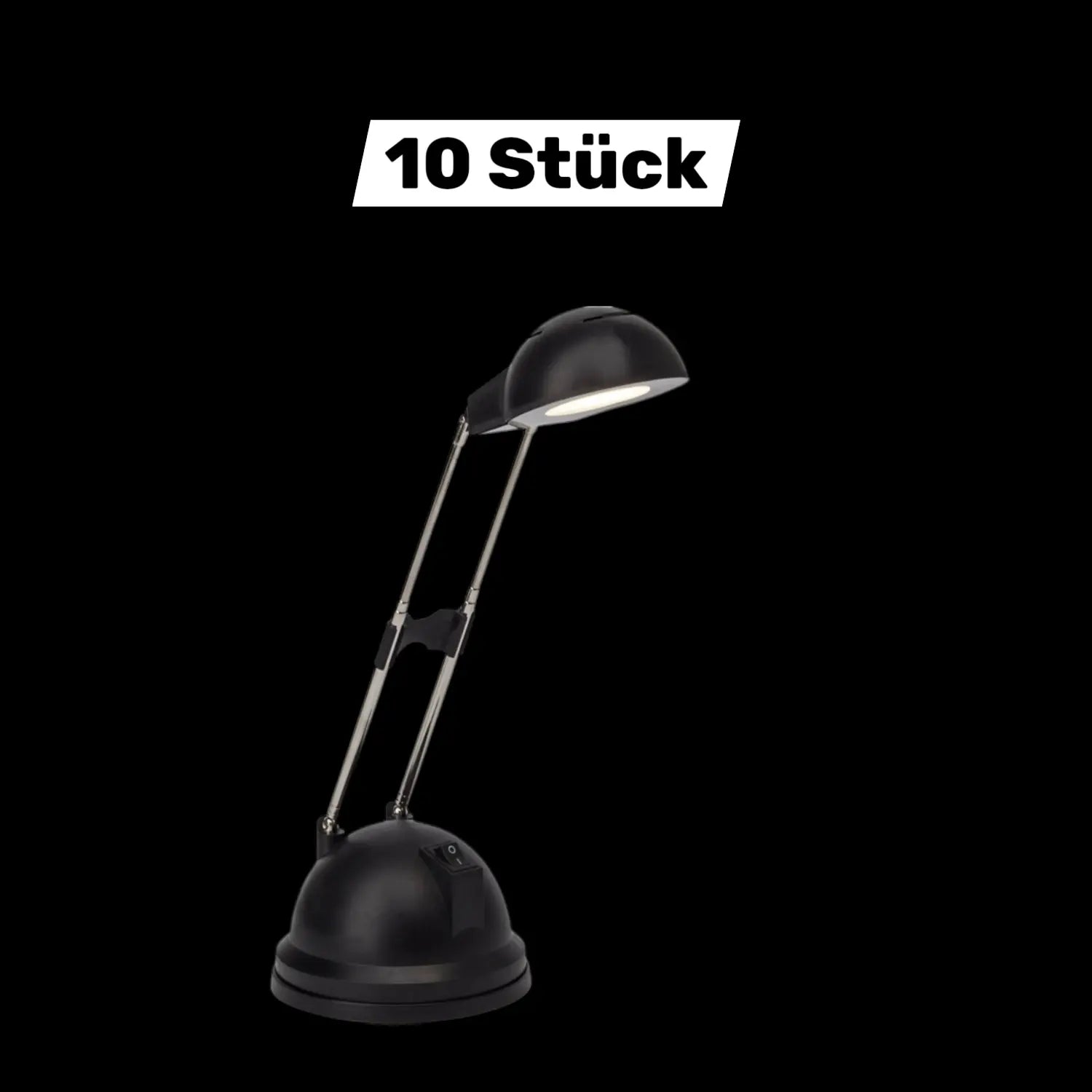 B-Ware Brilliant Katrina Led Tischlampe Tischleuchte Led Lampe Schreibtisch 10 Stück