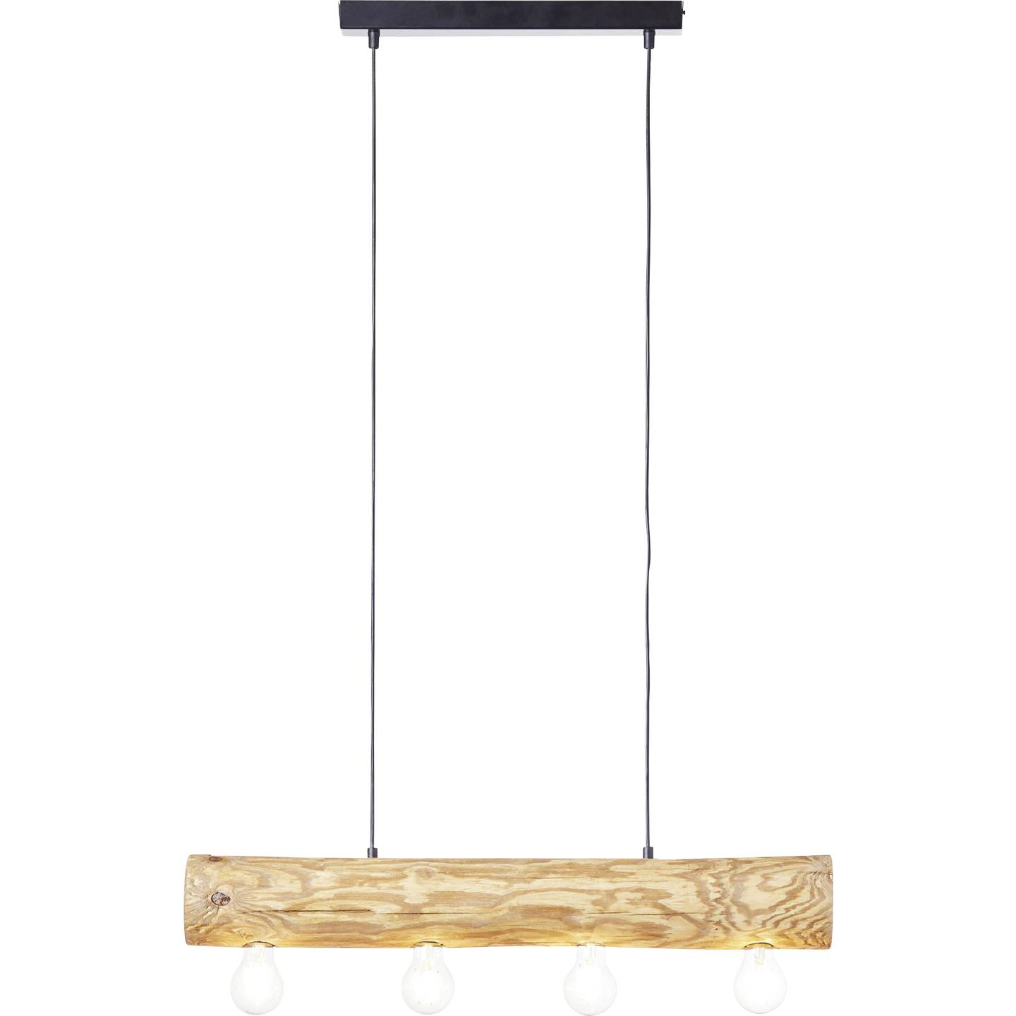 B-Ware Brilliant Trabo 99432/35 Pendelleuchte Lampe E27 Eiche Holz Esszimmer
