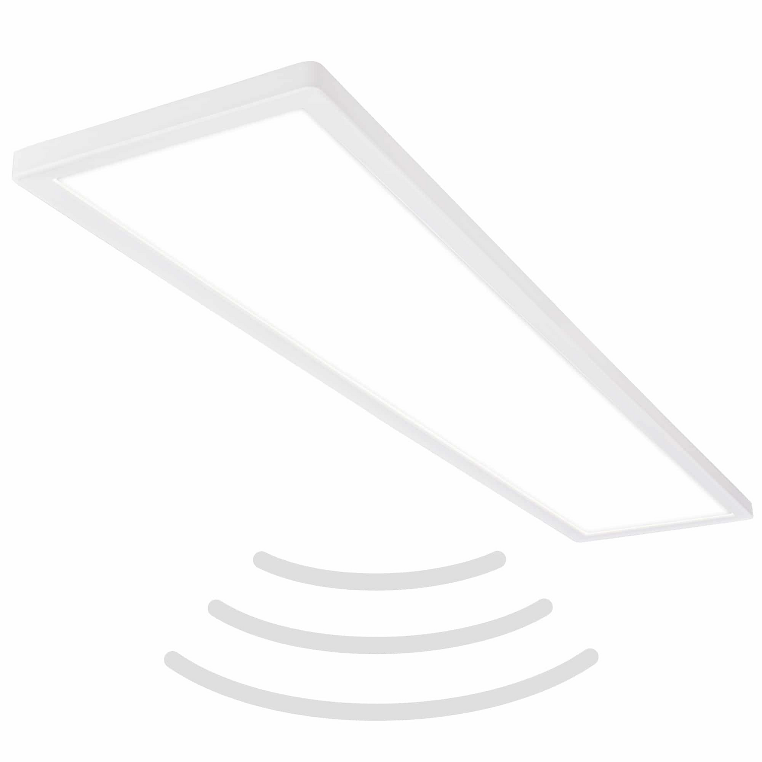 B-Ware Briloner Led Panel Leuchte Sensor Deckenlampe 98x20cm Ip44 4000 K Kunststoff W198