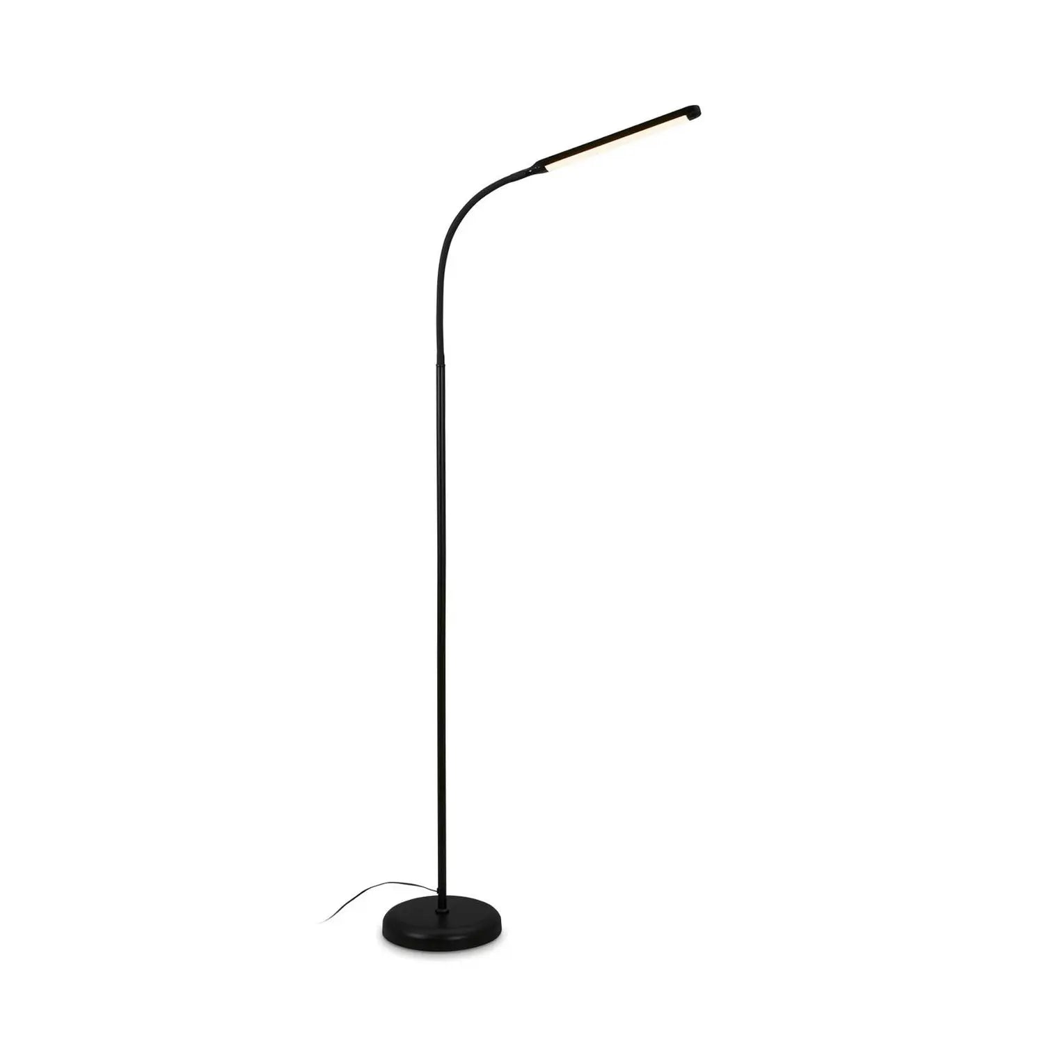 B-Ware Briloner Pivaz Led Stehleuchte Standlampe Touchdim Schwarz Wohnzimmerlampe 126cm