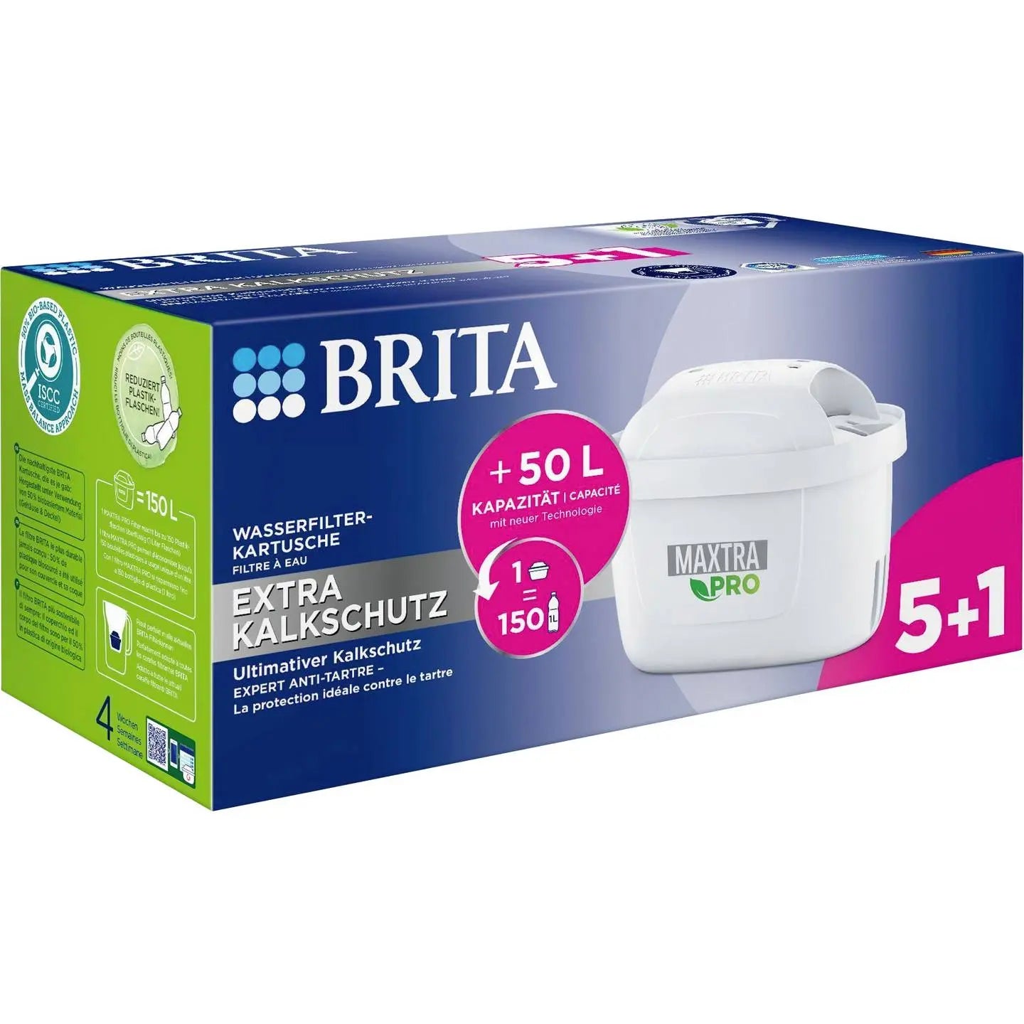B-Ware Brita Wasserfilter Kartusche Filter Maxtra Pro Extra Kalkschutz Weiß 6er Pack