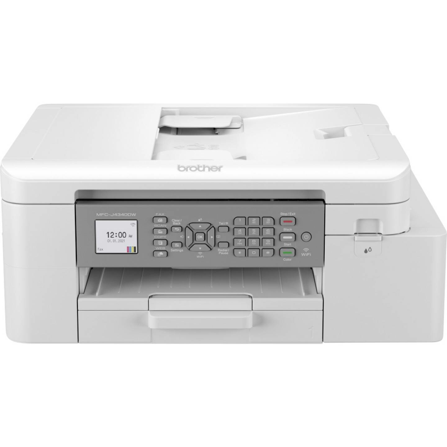 C-Ware Brother Tintenstrahl Multifunktionsdrucker A4 Kopierer Scanner Siehe Text/Foto