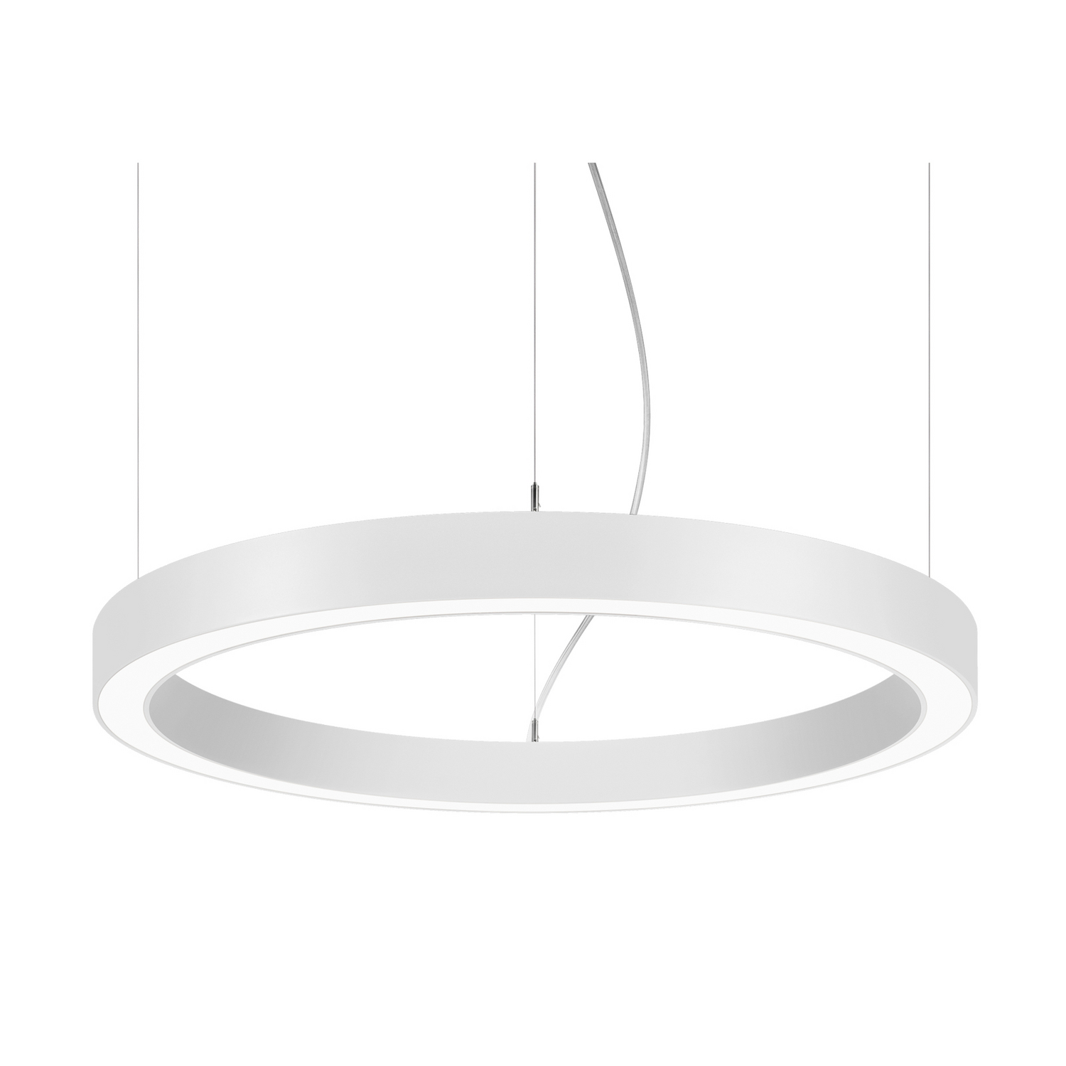 B-Ware Brumberg Biro Circle Ring Leuchte Lampe 40 W ø 60 Cm On Off Weiß 830