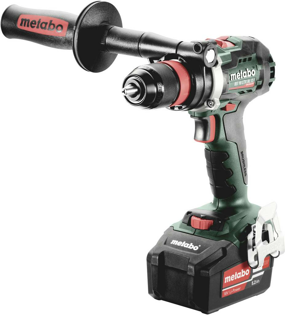 B-Ware Metabo Bs 18 Ltx Bl Q I Akku Bohrschrauber 18 V 5.2 Ah Li Ion 2 Akkus Ladegerät