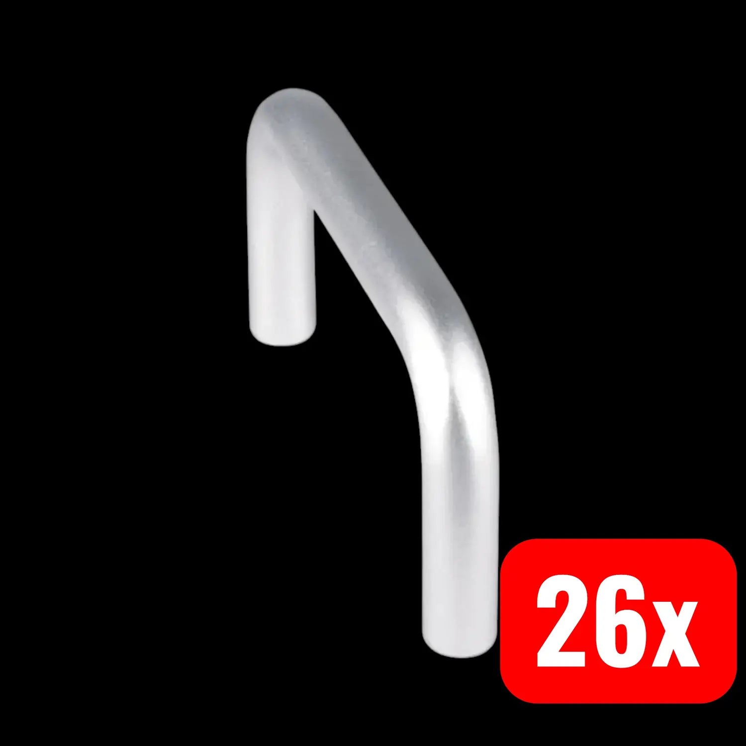 B-Ware Buegel Tragegriff Griff Aluminium Aluminium 3280.1301 Aluminium Farbe 26 Stück
