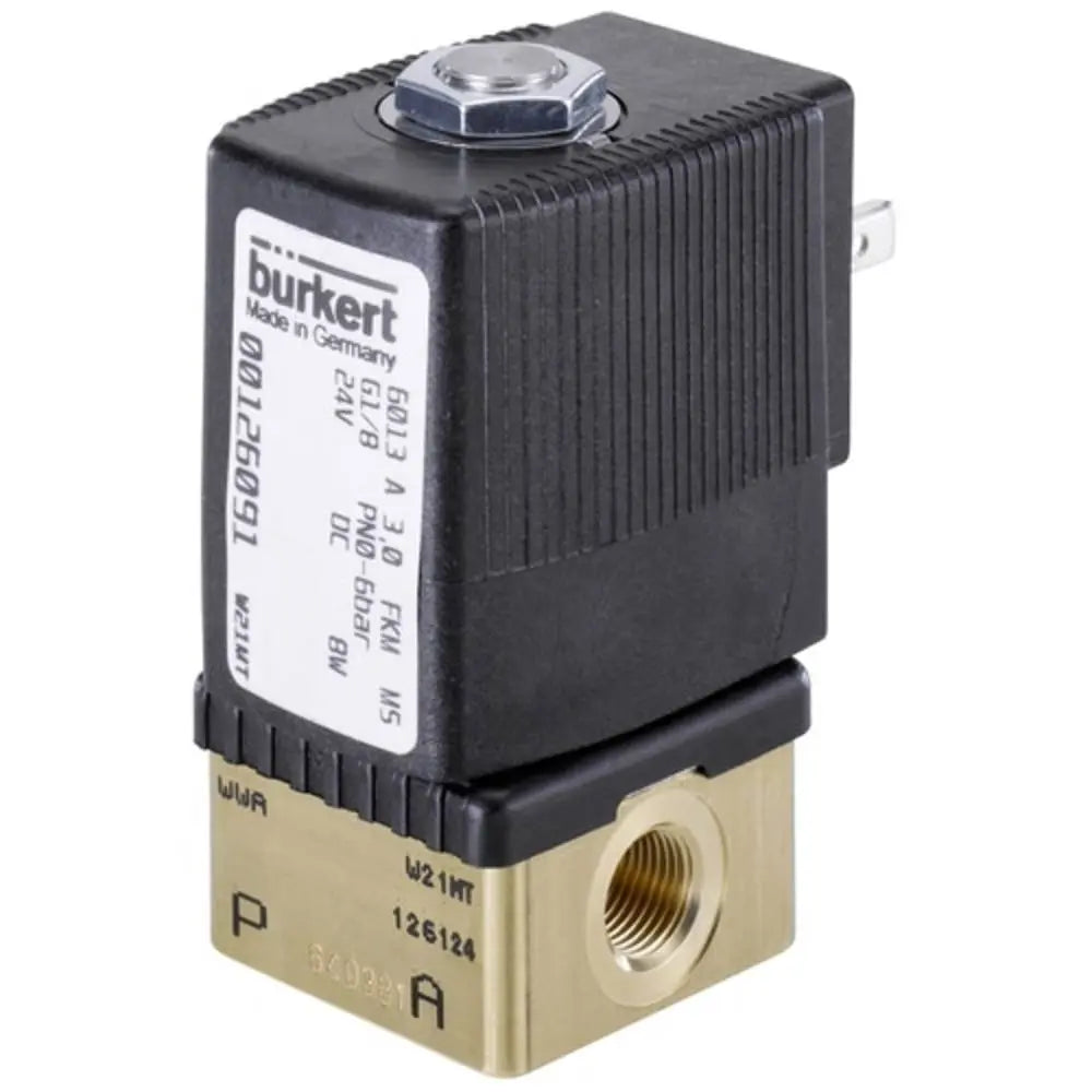 B-Ware Bürkert Ventil Magnetventil Direktgesteuert Muffe G 1/8 Nennweite 3 Mm Messing