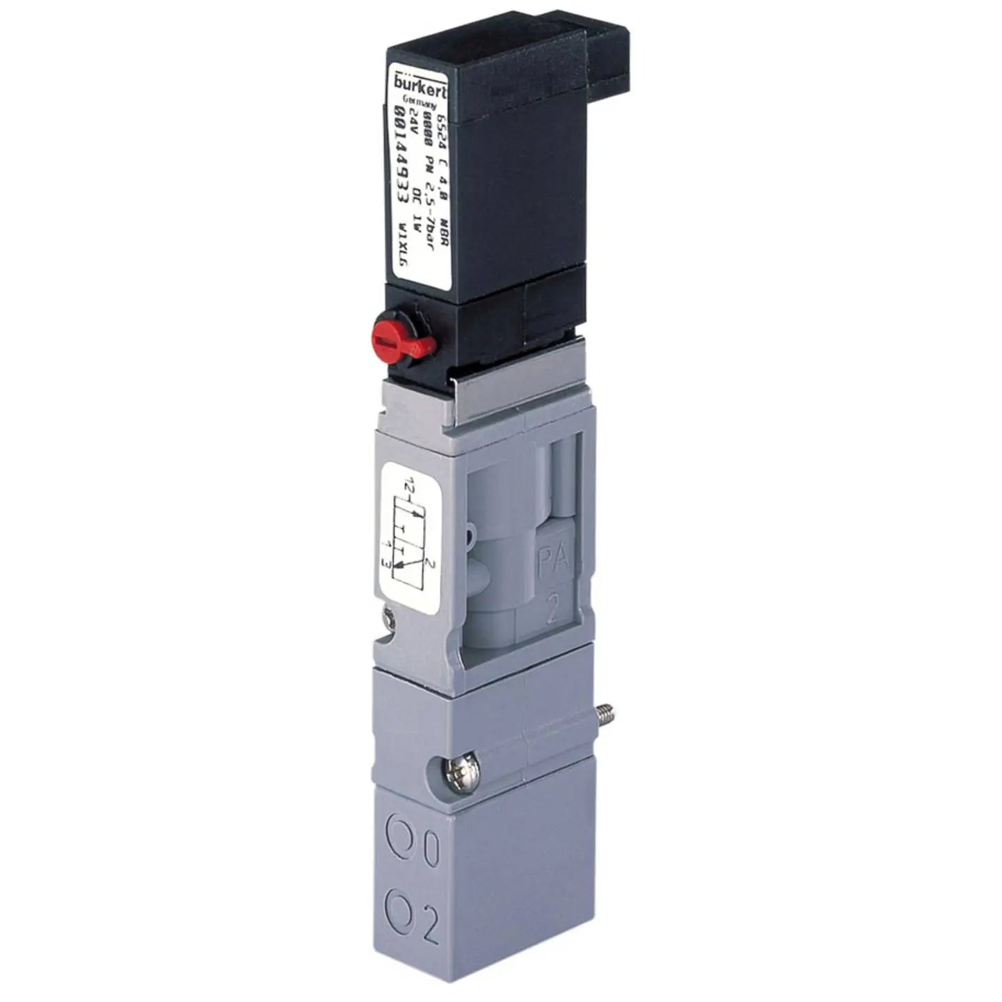 B-Ware Bürkert Pneumatikventil Steuerung Magnetventil 2 Wege Ventil 3 Wege Ventil 10 Mm