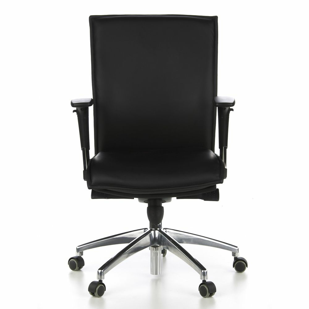 B-Ware Hjh Office Murano 10 Luxus Chefsessel Schwarz Drehstuhl Bürostuhl Arbeitsstuhl