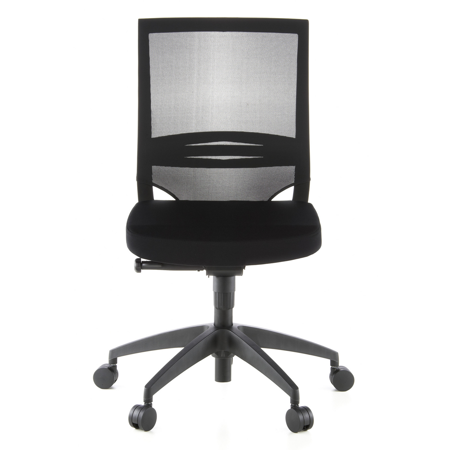 B-Ware Hjh Office Bürostuhl Chefsessel Drehstuhl Porto Eco Sitz Rücken Netz Schwarz