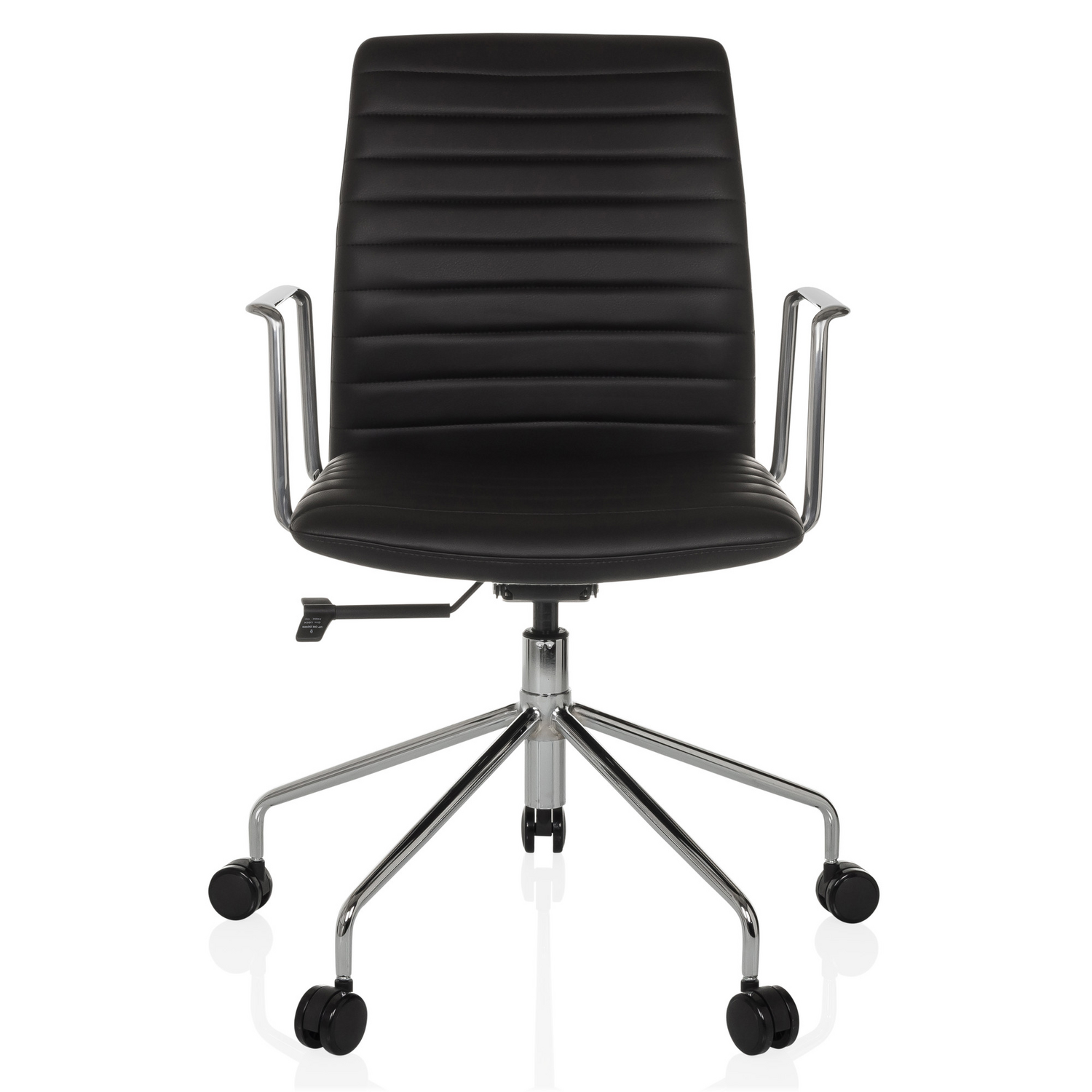 B-Ware Hjh Office Bürostuhl Chefsessel Drehstuhl Vemona 30 Kunstleder Stuhl Schwarz