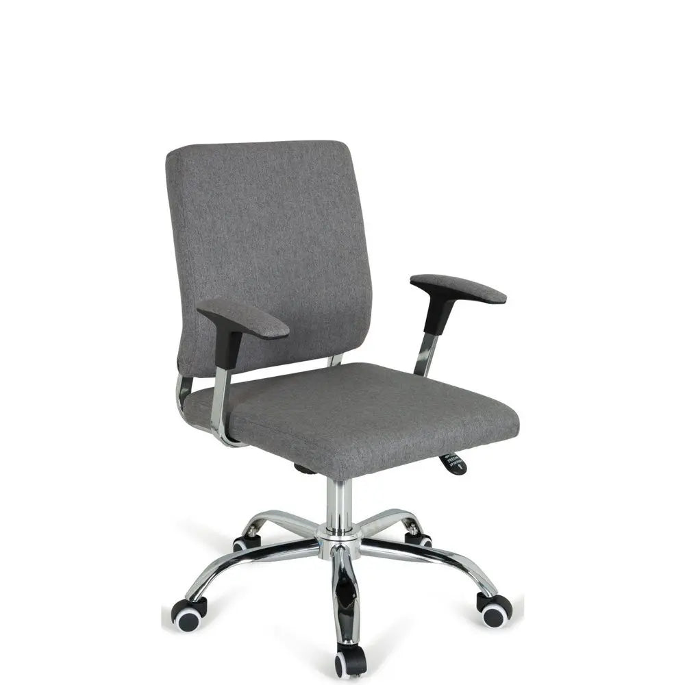 B-Ware Hjh Office Bürostuhl Charles I Drehstuhl Schreibtischstuhl Stoff Dunkelgrau