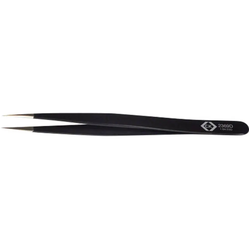 B-Ware C.K T2369 D Esd Pinzette Werkzeug Pinzette Esd Spitz Schlank Fein 120 Mm