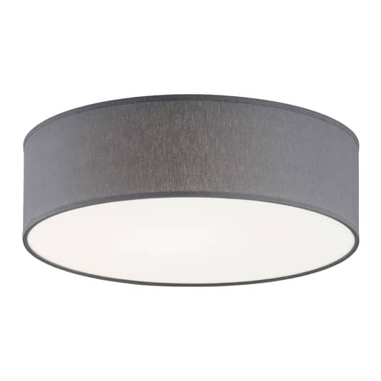 B-Ware Euluna Deckenleuchte Rondo Hängelampe Deckenlicht Lampe Leuchte E27 Grau ø 50 Cm
