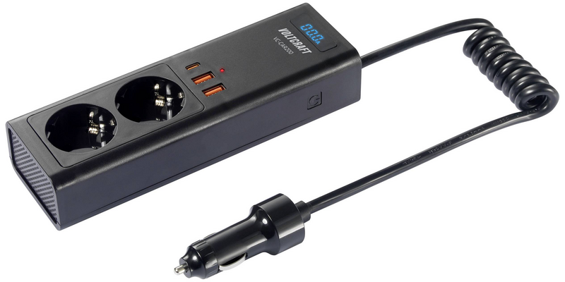 B-Ware Voltcraft Wechselrichter Vc Car200 200 W 12 V/Dc 230 V/Ac Dc/Dc Wandler St80