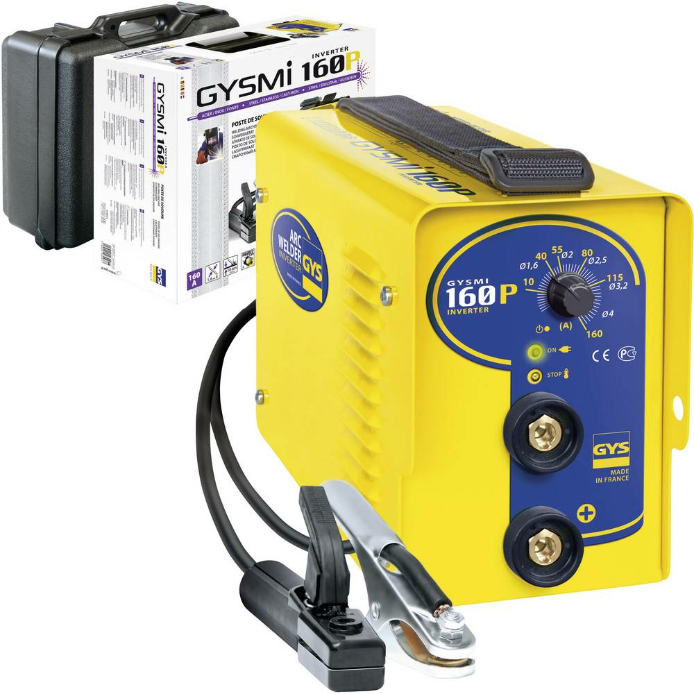 B-Ware Gys I 160 P Schweißinverter Schweißgerät Schweißtechnik Schweißen 10 160 A359