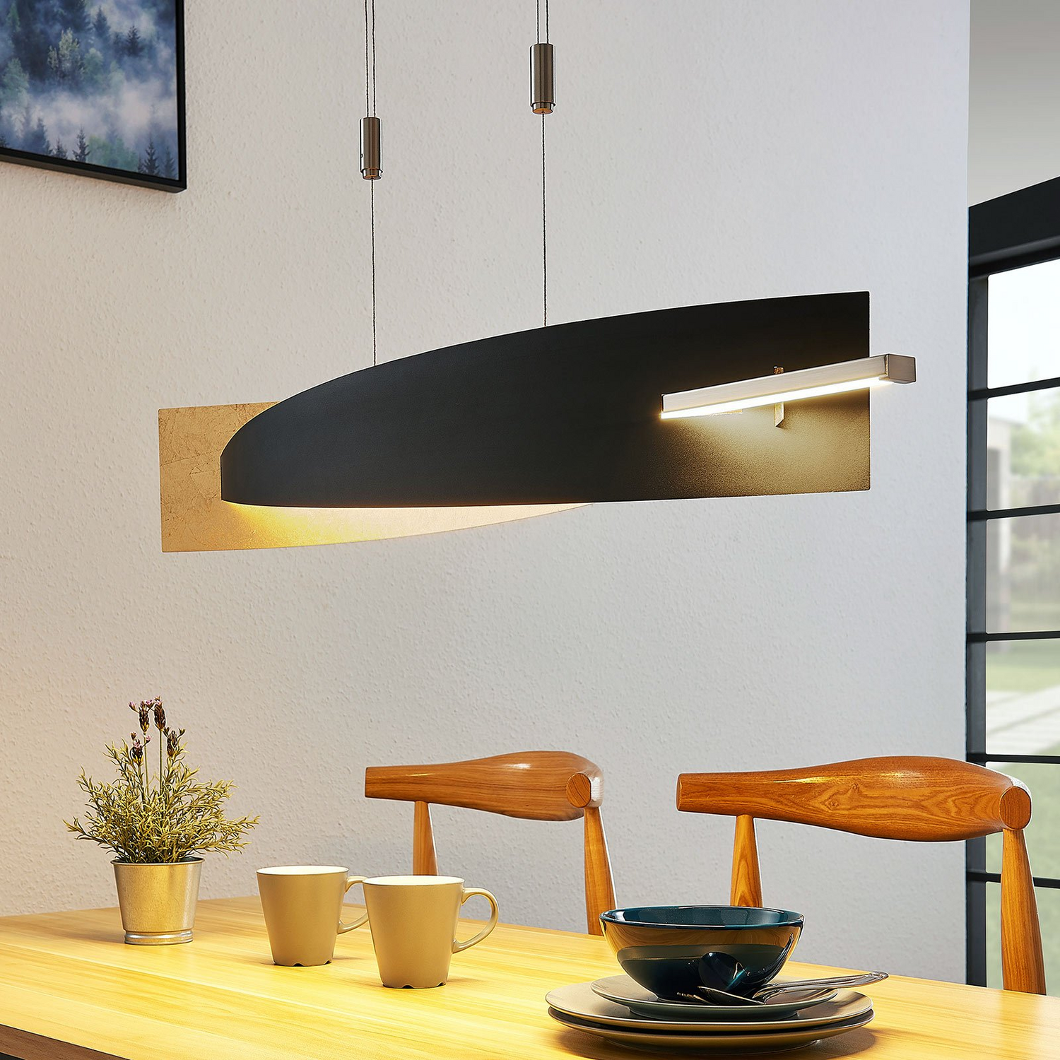 B-Ware Lucande Led Hängeleuchte Marija Pendelleuchte Deckenlampe Lampe Led 24 W Schw780