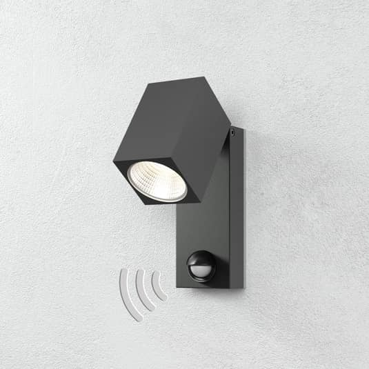 B-Ware Acb Iluminación Cala Led Außenstrahler Wandleuchte Gartenlampe Bewegungsmelder