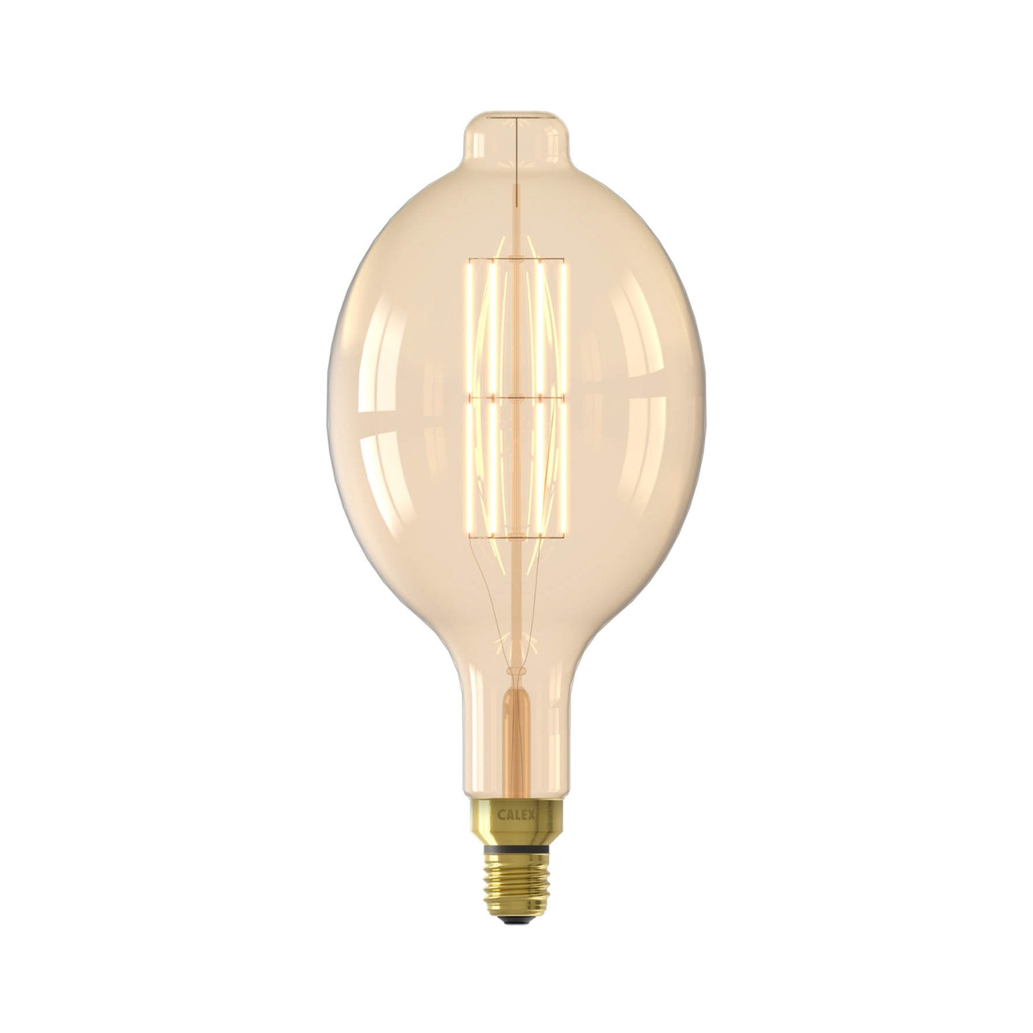 B-Ware Calex Leuchtmittel Lampe Led E27 Colosseum Filament Glas Gold Dimmbar Warmweiß