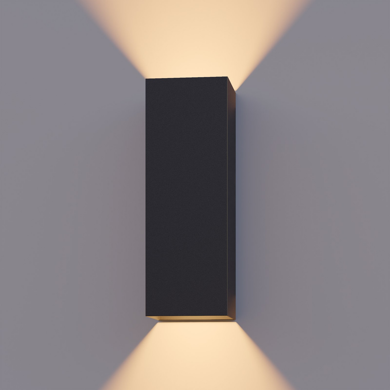 B-Ware Calex Led Außenwandlampe Außenleuchte Wandlampe Up/Down Höhe 23cm Schwarz215