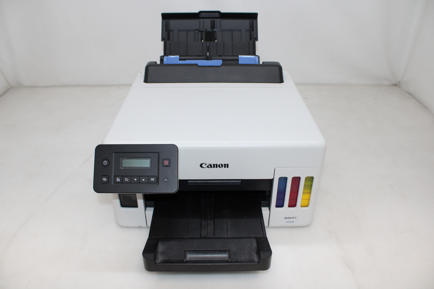 B-Ware Canon Maxify Gx5050 Tintenstrahldrucker A4 Drucker Tintentank Duplex Siehe Text