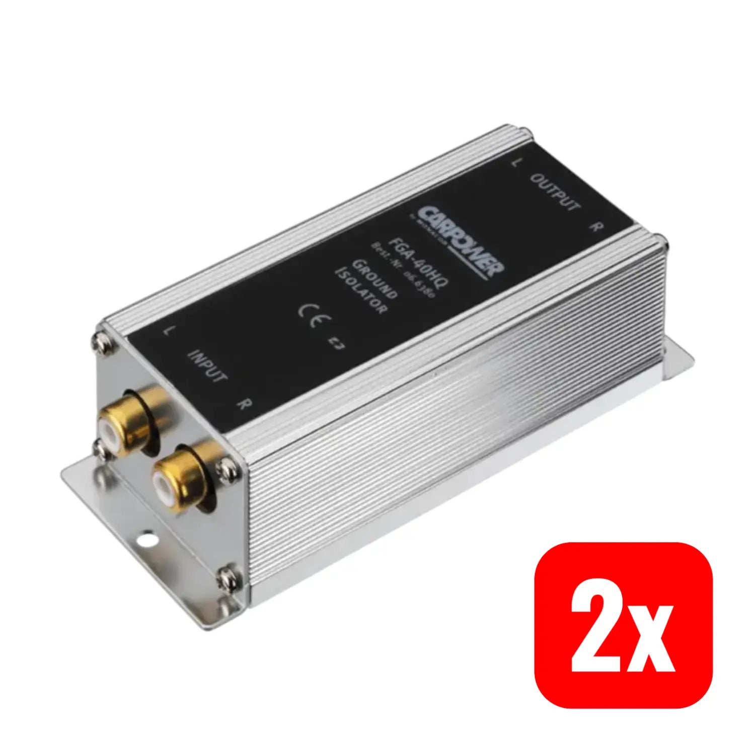 B-Ware Carpower Massefilter Entstörfilter Monacor Fga 40 Hq Filter Audio Adapter 2 Stück