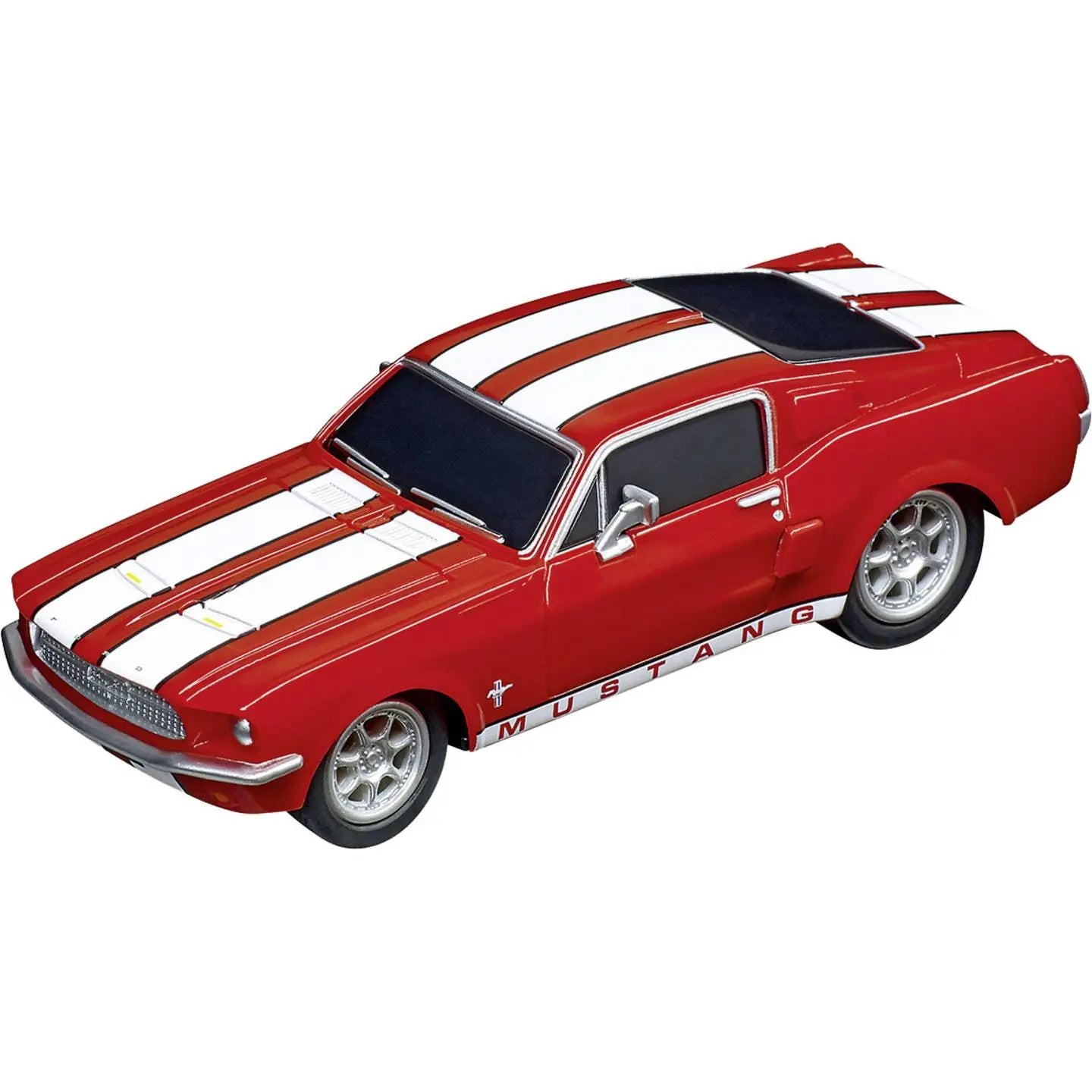 B-Ware Carrera Go!!! Ford Mustang 67 Auto Fahrzeug Race Red Klassiker Sportwagen Modell