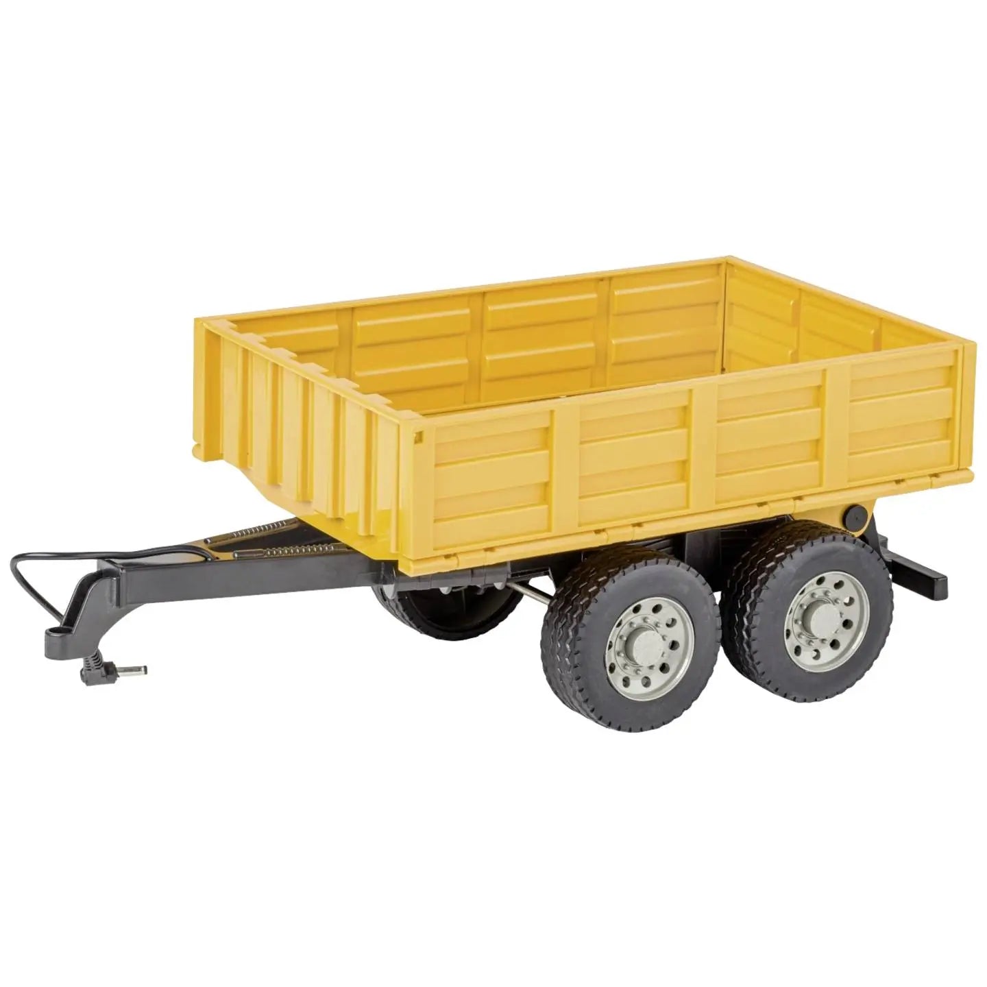 B-Ware Carson Anhänger Trailer Rc Traktor Modell Gelb Flachbett Bordwände 1 Zu 16