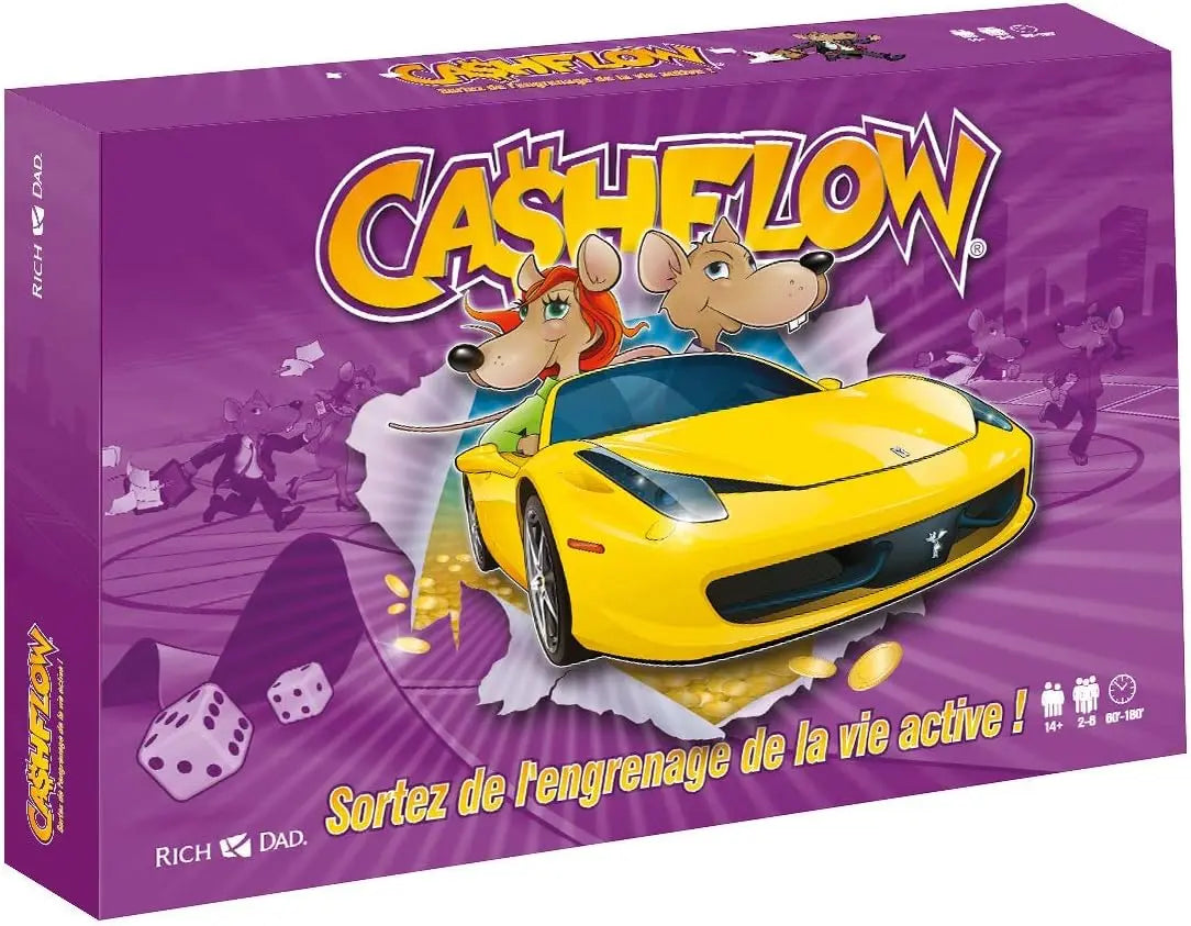 B-Ware Cashflow 101 Rich Dad Brettspiel Finanzlernspiel Französische Edition Strateg138