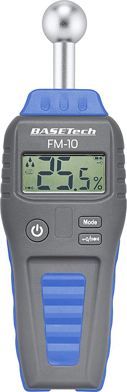 B-Ware Basetech Fm 10 Materialfeuchtemessgerät Baufeuchtigkeit Baustoff Holzfeuchte247