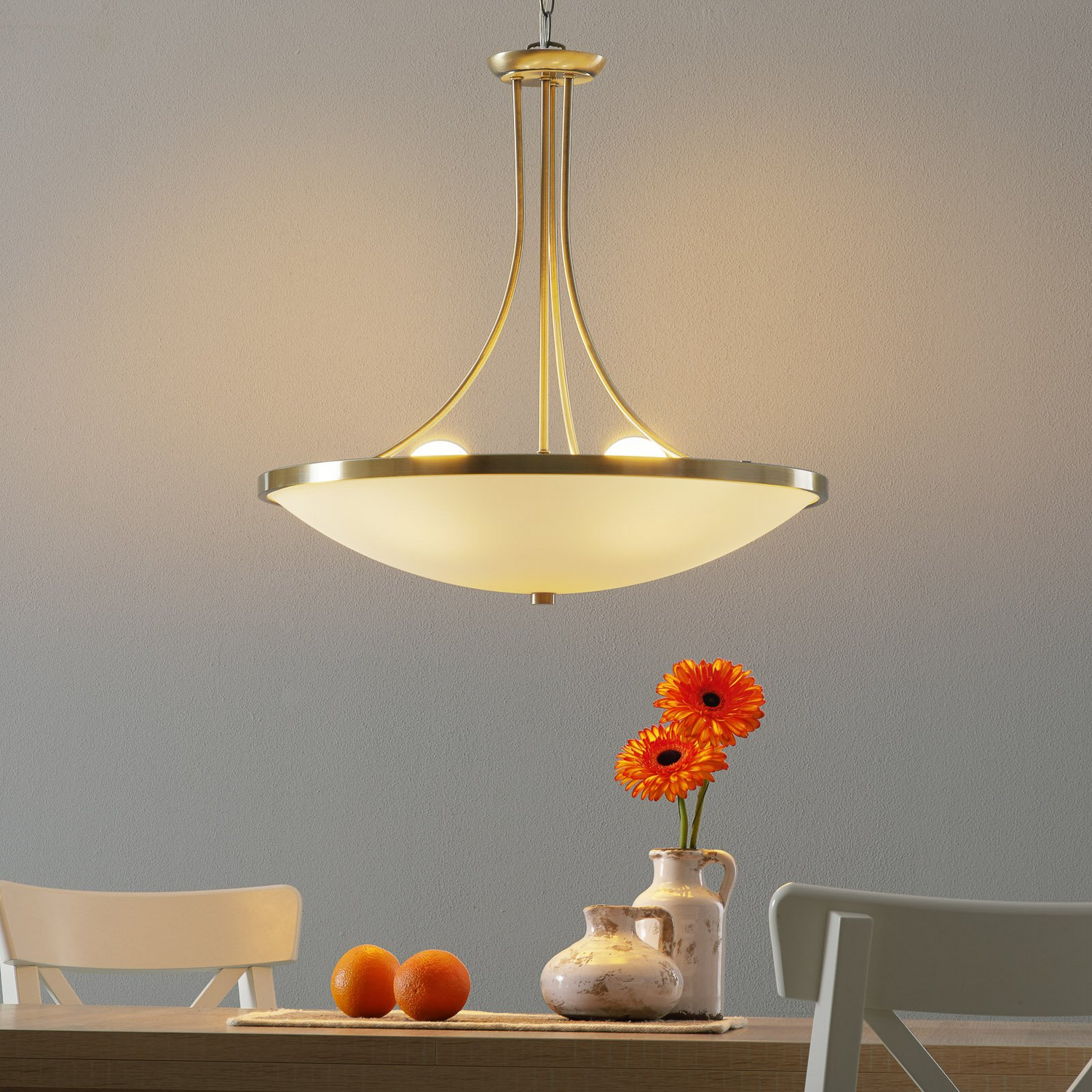 B-Ware Orion Hängeleuchte Talya ø 56,5cm Deckenlampe Pendelleuchte Deko Deckenlampe E27